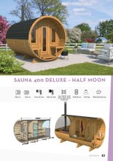 画像2: SAUNA 400 Deluxe-Half Moon (2)