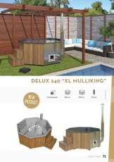 画像4: DELUX TUB 240 "MULLIKING" Thermowood (4)