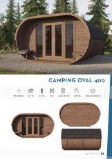 画像3: CAMPING OVAL 400 Thermowood (3)