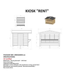 画像3: METAL FRAME KIOSK (3)