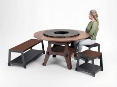 画像1: ファイアーボウル　チェア/ベンチ (1)