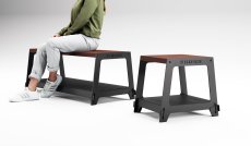 画像2: ファイアーボウル　チェア/ベンチ (2)