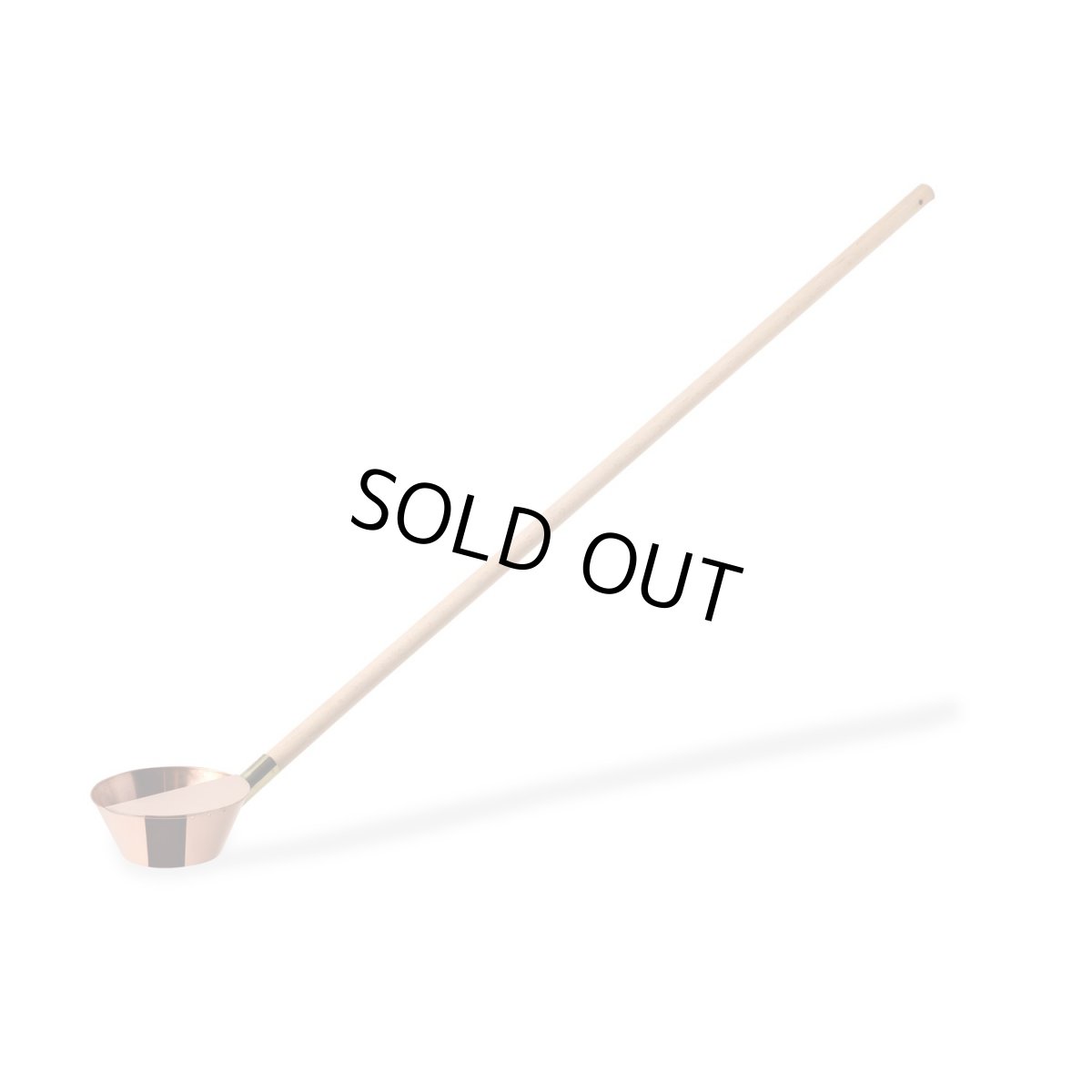 画像1: コッパーロウリュひしゃく (ロング) (1)